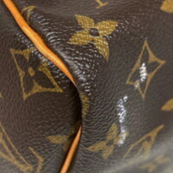 Louis Vuitton Brown Speedy Monogram Bag Boston Handbag - Picture 3 of 8